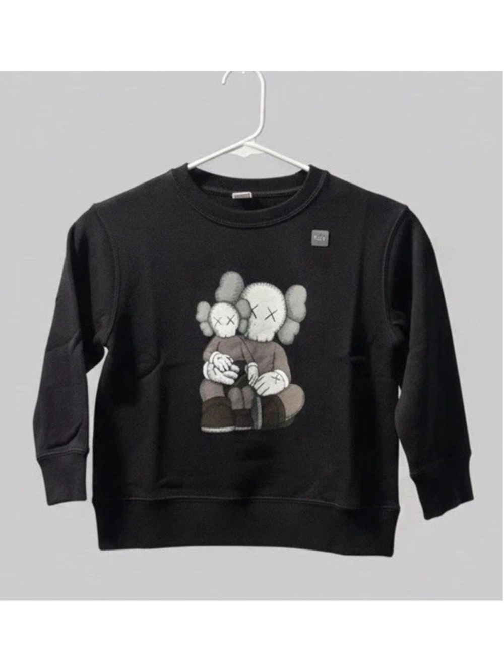 Black Sweater Kids x Uniqlo collab Japan T-shirt Top